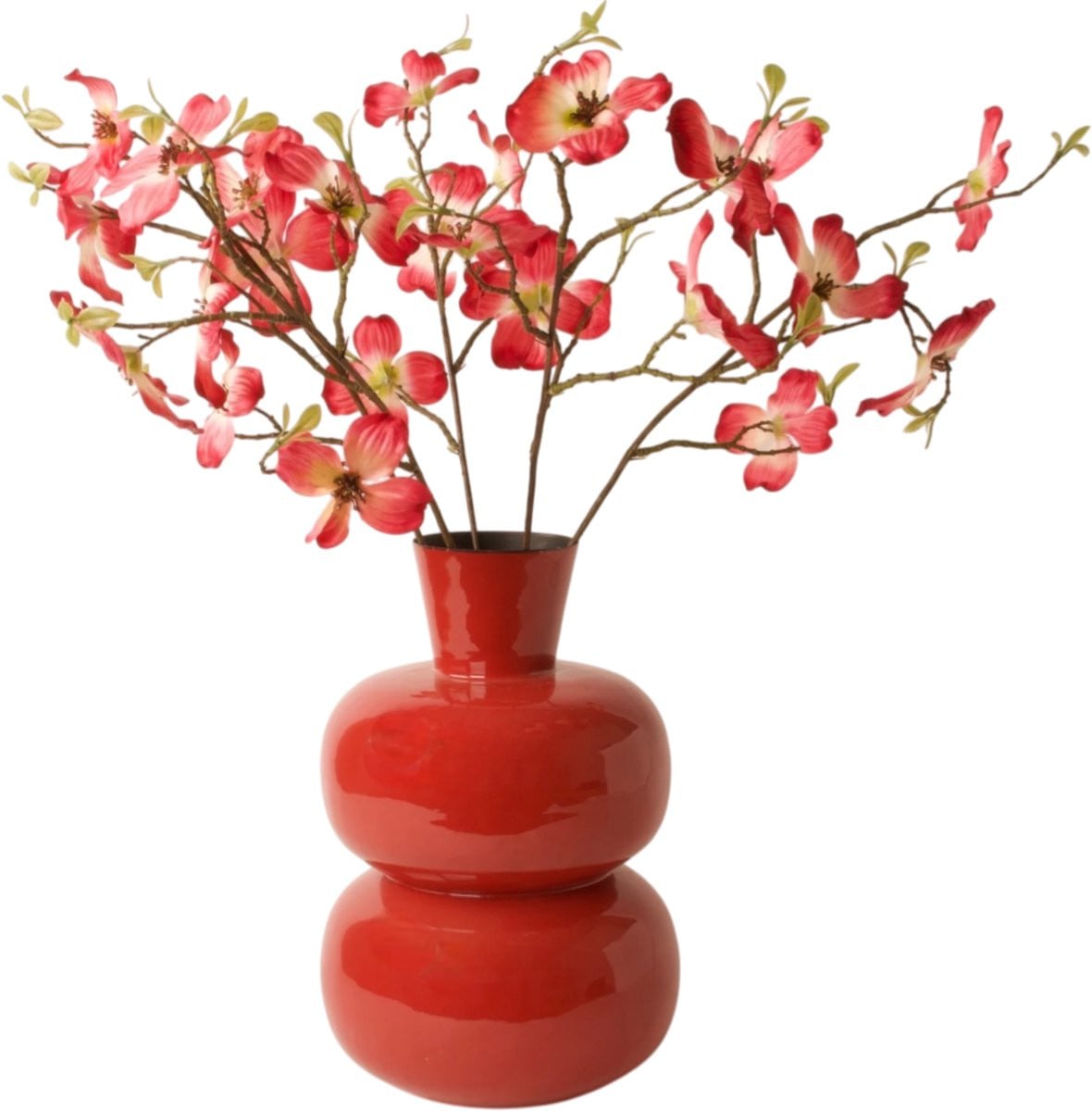 WinQ Nuvina Vaas Rood - 30 cm