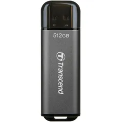 Transcend JetFlash 920 (512 GB, USB-A), USB Stick, Grau