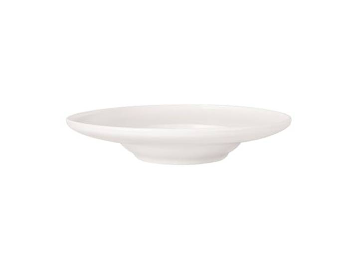Villeroy & Boch - Afina Pastateller aus Premium Porzellan, ø 29 cm, tiefer Teller für Nudeln Salate & Suppen, Made in Germany, spülmaschinenfest und mikrowellensicher, stapelbar, weiß, 4er Set