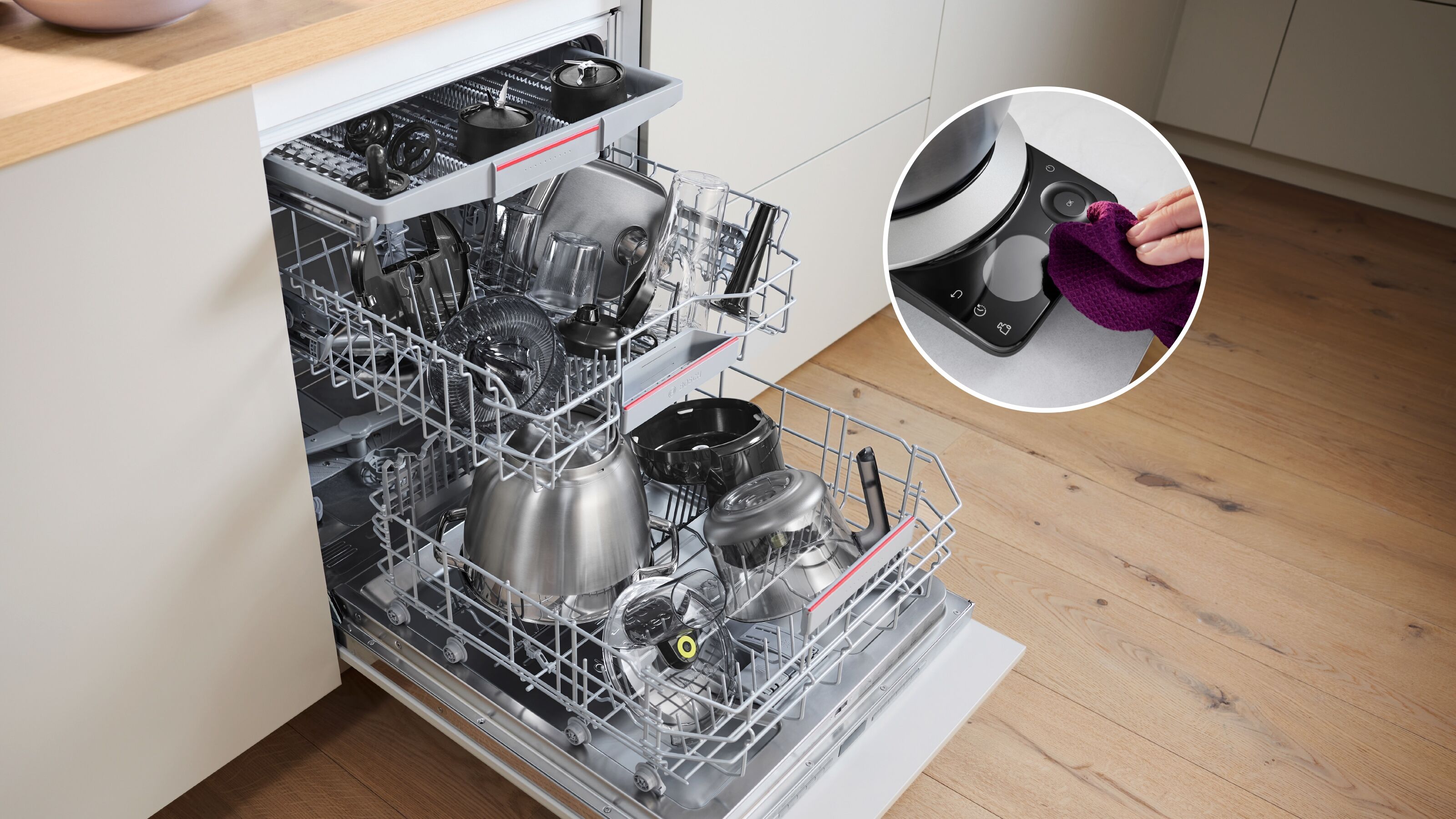 BOSCH Küchenmaschine "Serie 8, MUMS8ZS22, XL 6 L Edelstahlschüssel, Waage", schwarz (edelstahl), B:22,3cm H:33,9cm T:45,7cm, Küchenmaschinen, ToGo Mix-/ Trinkbecher, Timer, Vollmetallgehäuse, Durchlaufschnitzler, Küchenmaschine, Topseller
