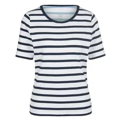 Rundhals-Shirt 1/2-Arm BASLER weiss, 38
