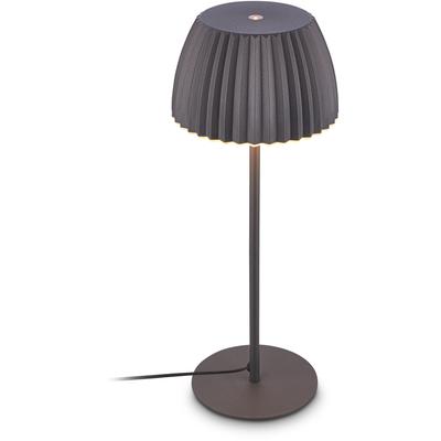 BRILONER LEUCHTEN LED Tischleuchte "LOCA 7625015", braun (anthrazit), Leuchten, LED Tischleuchte
