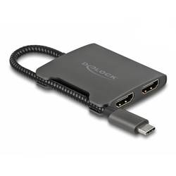 Delock 87778 HDMI-Splitter Schwarz