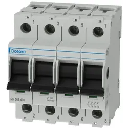 Doepke, Systemstromversorgung, Hauptschalter RH 063400
