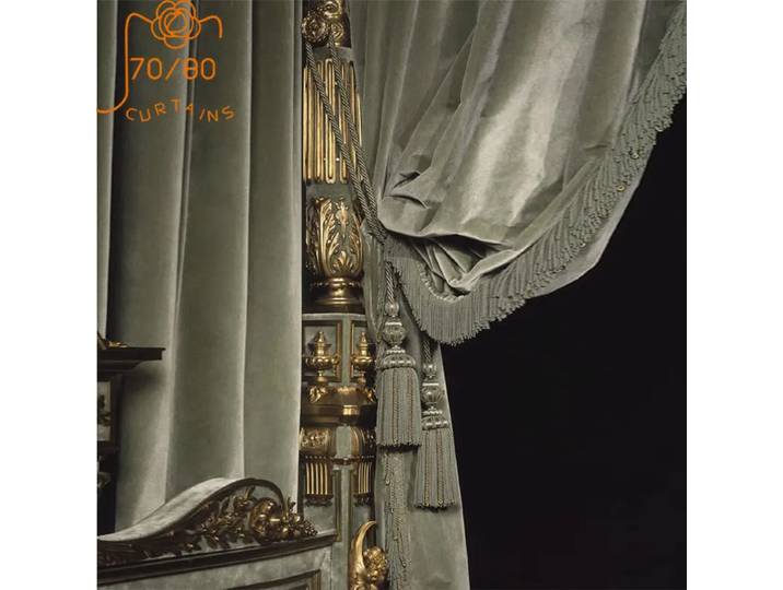 Rideaux luxueux de palais de style européen vintage, vert olive, rideaux en velours pour salon, chambre à coucher, villa, décoration de la maison, personnalisation