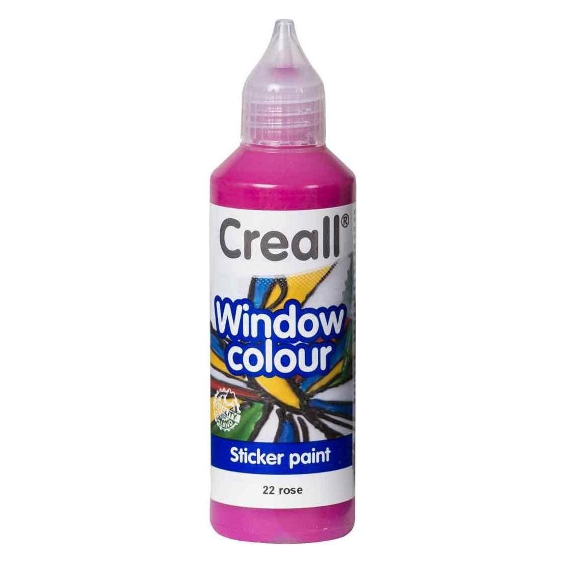 Creall Fensterfarbe Rosa - 80 ml (80 ml) (70632878)