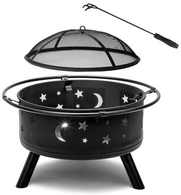 Multicon Wholesale Hub Outdoor Fire Pit BBQ Stove Wood Burning Round Fireplace For Patio, Backyard & Porch Outdoor Fire Pit BBQ Stove Wood Burning Round Fireplace For Patio, Backyard & Porch