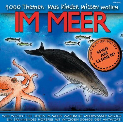Angela Lenz - 1000 Themen - Was Kinder wissen wollen: Im Meer. CD. - Preis vom 01.10.2026 17:08:56 h