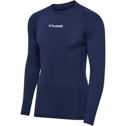 hummel hmlBL Performance langarm Funktionsshirt Herren 7026 - marine XXL
