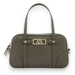 A|X Armani Exchange für Damen. XW002611AF15632U7043 Boston Handtasche grün (OSFA), Lässig, Polyester