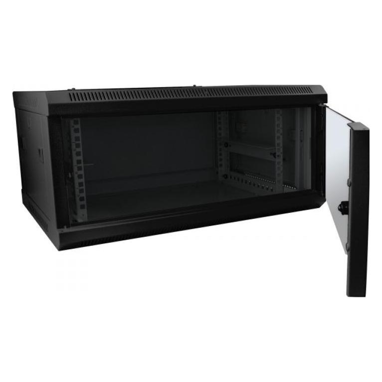 Allnet 19 Wandgehäuse 15HE B600 / T450mm 1-teilig *schwarz* SMC-Serie (15 HE, 19 Zoll Rack) (ALL-SMC6415SCHWARZ)