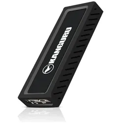 iStorage 1TB Kanguru UltraLock USB-C M2 NVMe (1 TB), Externe SSD, Schwarz