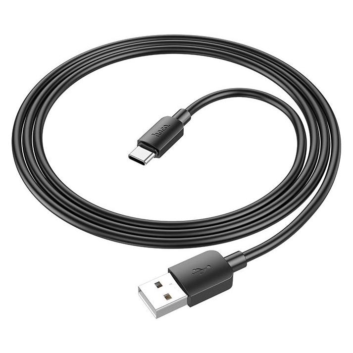 Hoco USB-A to USB-C X96, 27W, 1m, schwarz (1 m, USB 2.0, 27 W) (43905638)