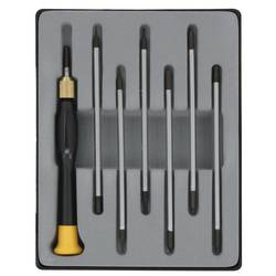 Donau Elektronik Elektrotechnik und Feinwerktechnik Wechselklingen-Set 7teilig Innen-Sechskant 280-72