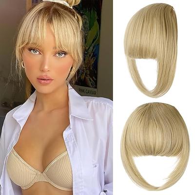 Stirn-Pony Glatt Synthetische Haare Damen