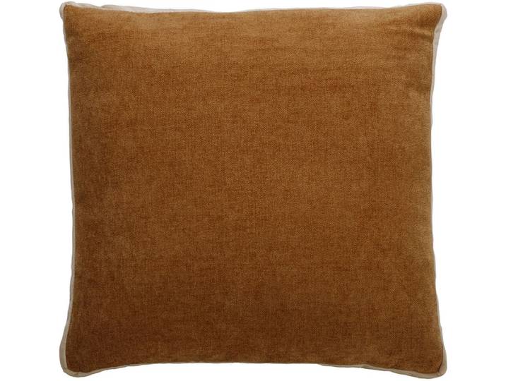 Kissen VIVIANE 45x45cm braun unifarben
