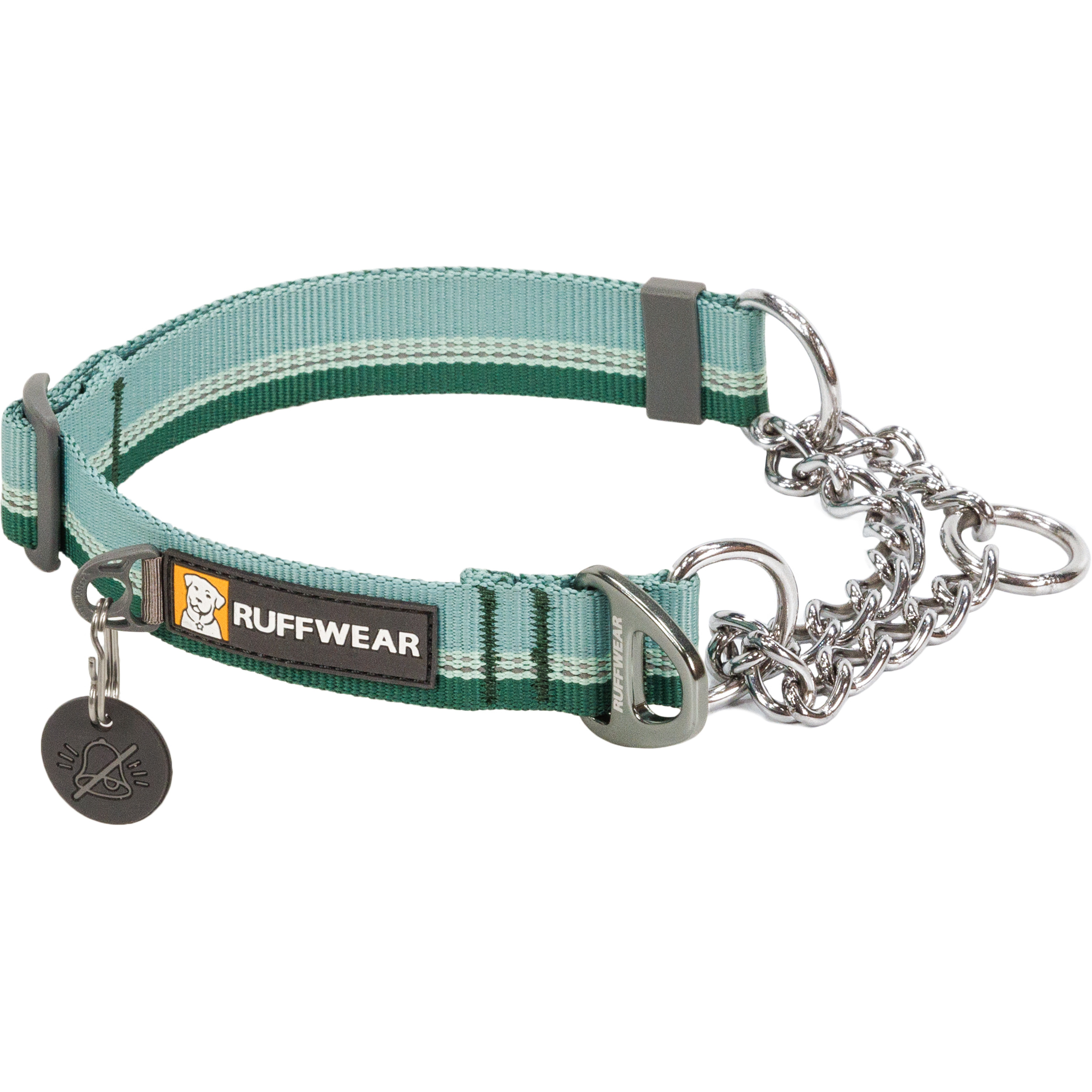 Ruffwear Chain Reaction Hundehalsband Hundehalsbänder gruen Größe 36-51cm