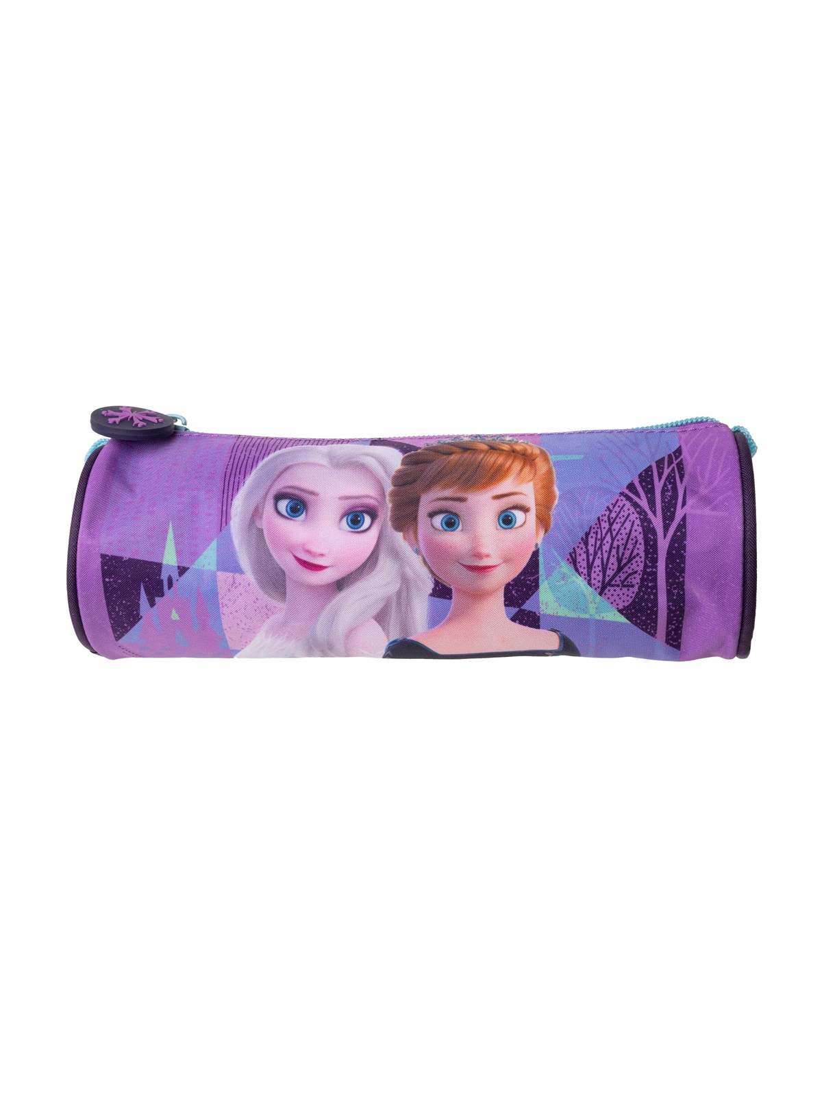 Frozen Pencil case cylinder shaped L 22 cm dia. 7 cm 300D nylon