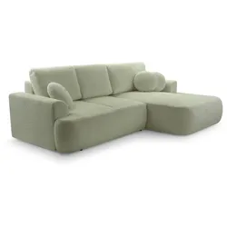 ECKSCHLAFSOFA Vento hellgrün rechts