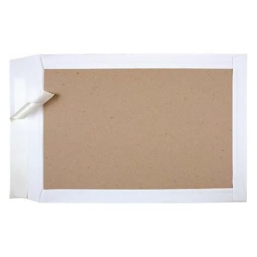 Mailmedia Papprückwandtaschen DIN B4 ohne Fenster weiss 100 St. (100 Stk.) (30001491)