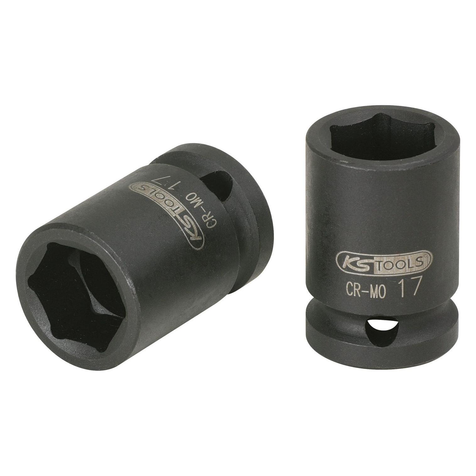 KS Tools 1/2 Sechskant-Kraft-Stecknuss. kurz. 13/16" 515. (13/16") (515.0047)