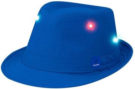Chapeau publicitaire Enzox polyester bleu