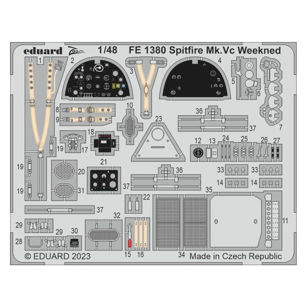 Eduard Spitfire Mk.Vc Weekend 1/48 (FE1380)
