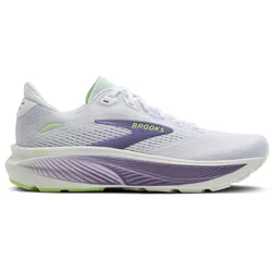 Brooks Ghost 18 Damen Laufschuh White/Purple Hebe/Green - 42