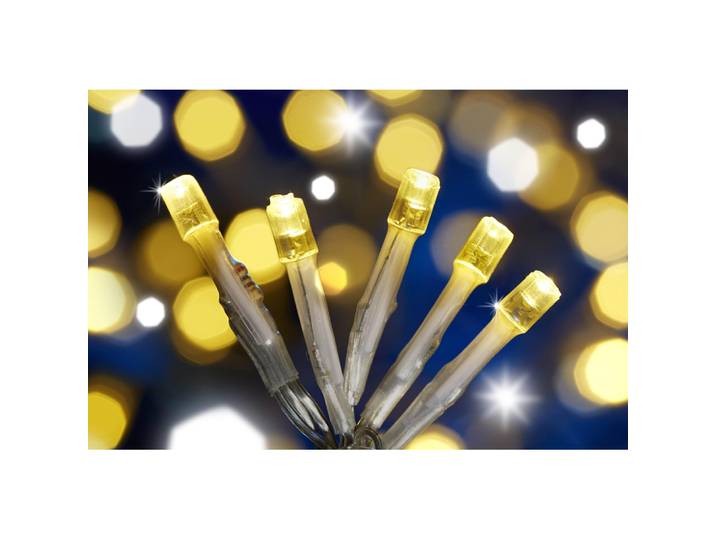 Guirlande de Noël 120 Led Blanc chaud