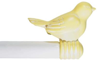 Urbanest Cute Bird Finial Adjustable Decorative Designer Curtain Rod