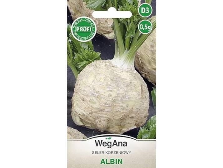 WegAna Albin Knolselderij Zaden 0,5g Zaden, Robuuste Groentezaden, Groentezaden, Zaadteelt