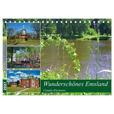 Wunderschönes Emsland (Tischkalender 2027 DIN A5 quer), CALVENDO Monatskalender