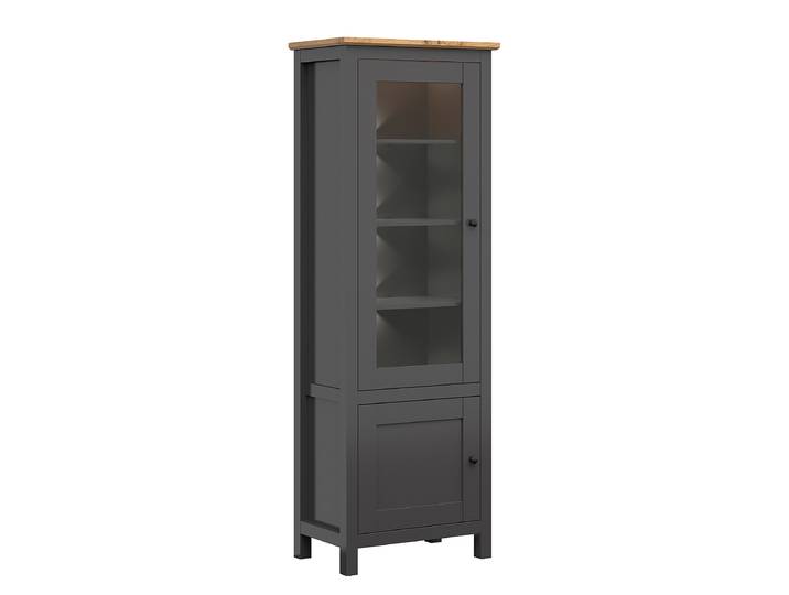 Vitrine 71 x 203 x 44cm Gris