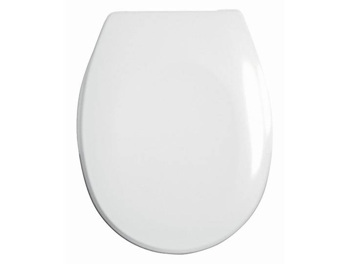 Sadena Wc-Sitz, Weiß, Kunststoff, 44.6x5x37.4 cm, Deckel mit Absenkautomatik, passend für alle handelsüblichen WCs, Badezimmer, WC Ausstattung, WC Sitze