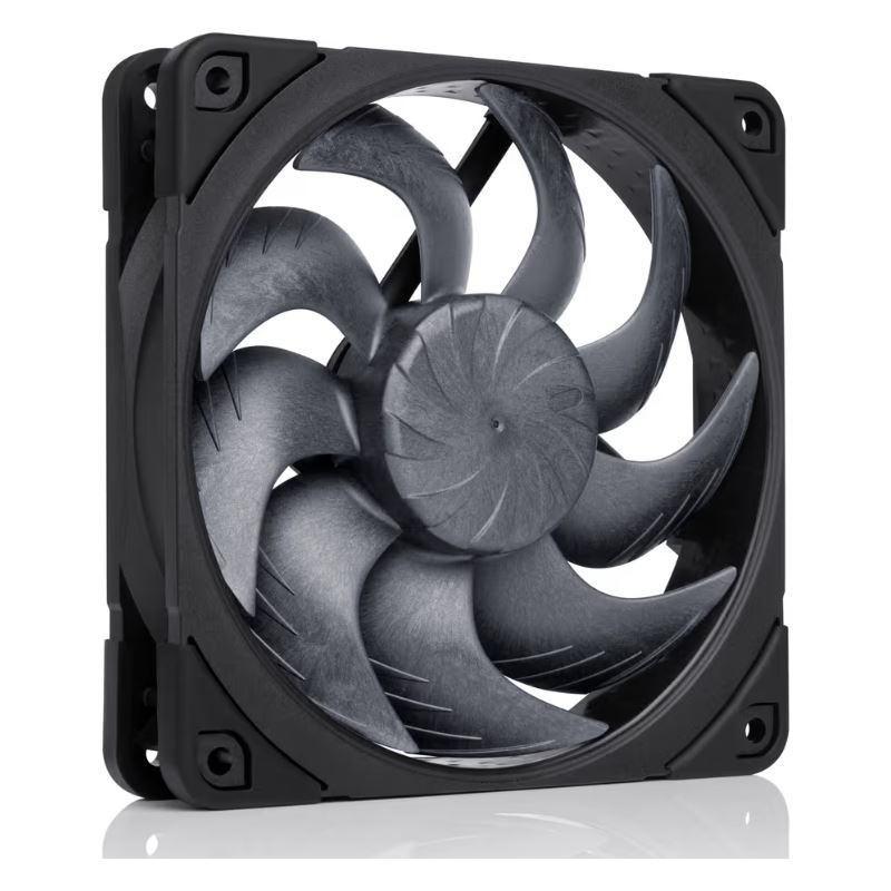 120x120x25mm Noctua NF-A12x25 G2 PWM chromax.black (schwarz, PWM-Anschluss)