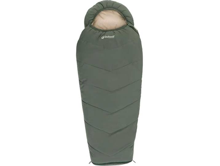 Kinderschlafsack Outwell Convertible Junior 140-170 cm Grün - Schlafsack