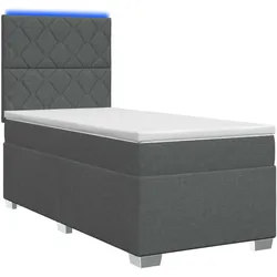 vidaXL, Boxspringbett, Boxspringbett (90 x 200 cm)