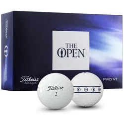 Titleist THE OPEN PRO V1 AIM - Half Dozen - 6 Stück Golfbälle -