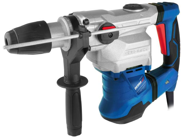 Marteau Rotatif\, Marteau A Percussion\, Marteau Perforateur Dedra Ded7837 1500W\, 12J\, Sds-Max