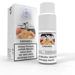Jokers Cloud Karamell Liquid 10ml / 9 mg