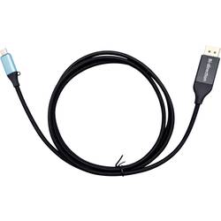 i-tec Thunderbolt Anschlusskabel USB-C® Stecker, DisplayPort Stecker 1.5 m Schwarz C31CBLDP8KBIDIR USB-C®-Displaykabel