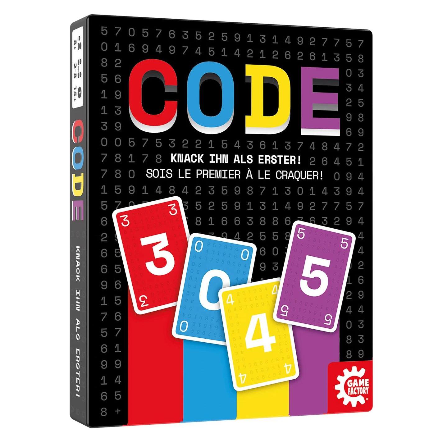 Game Factory Code (mult) (Deutsch, Französisch, Italienisch, 2 - 8 Spieler) (7640142763017)