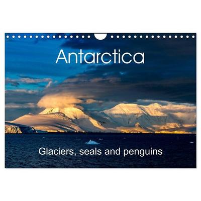 Antarctica Glaciers, seals and penguins (Wall Calendar 2027 DIN A4 landscape), CALVENDO 12 Month Wall Calendar