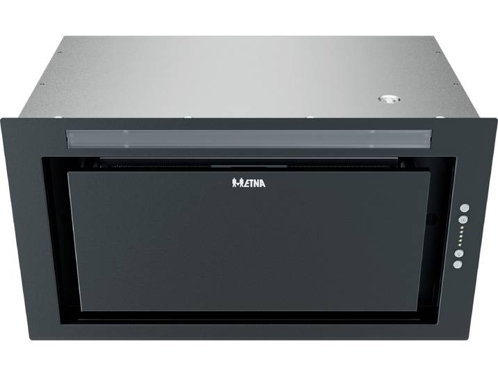 ETNA AI752ZT - Inbouw afzuigkap - 52 cm - Mat zwart - 650 m³/h - Energielabel B - Verlichting met LED strip