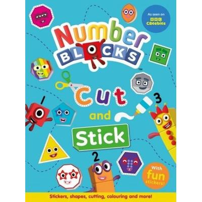 Numberblocks Cut and Stick book, Taschenbuch von Numberblocks, Sweet Cherry Publishing, 978-1-83689-262-5