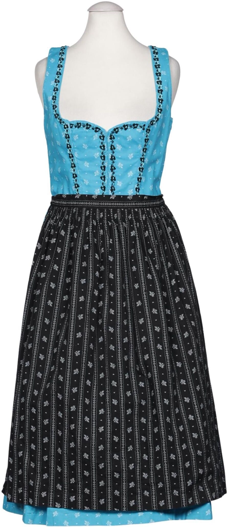 Wenger Tracht Damen Kleid, Mehrfarbig, Gr. EU 36, Baumwolle - Second Hand