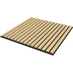 neu.holz, Wandpaneele, Akustik-Wandpaneel 12er Set Vang 60x60 cm Eichenoptik () (4.32 m2, 60 x 60 cm)