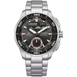 Citizen JV3001-53E Promaster Eco-Drive Herren-Solaruhr Wave Tracker Schwarz