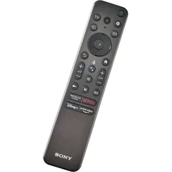 Sony RMF-TX900U, 101368511, VOICE Remote, backlight Original Fernbedienung (Gerätespezifische Fernbedienung, Bluetooth, Infrarot), Fernbedienung, Schwarz