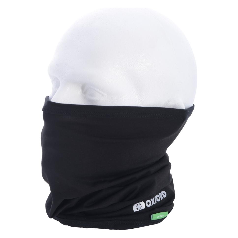 Oxford Neck Tube Cotton Blk (CA100)